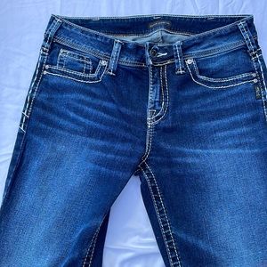Silver Jeans (Western Glove Works)  NWOT Suki Slim Boot 30 X 33 New!